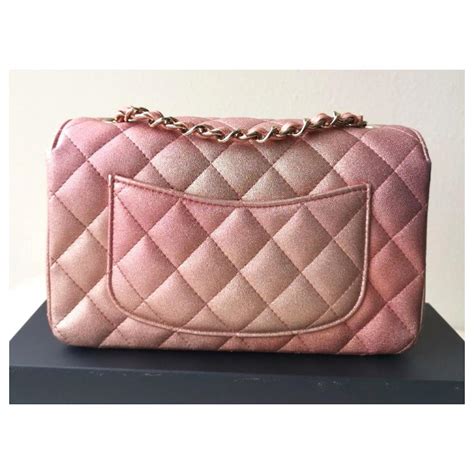 chanel pink iridescent mini|Chanel Iridescent Bags for Sale .